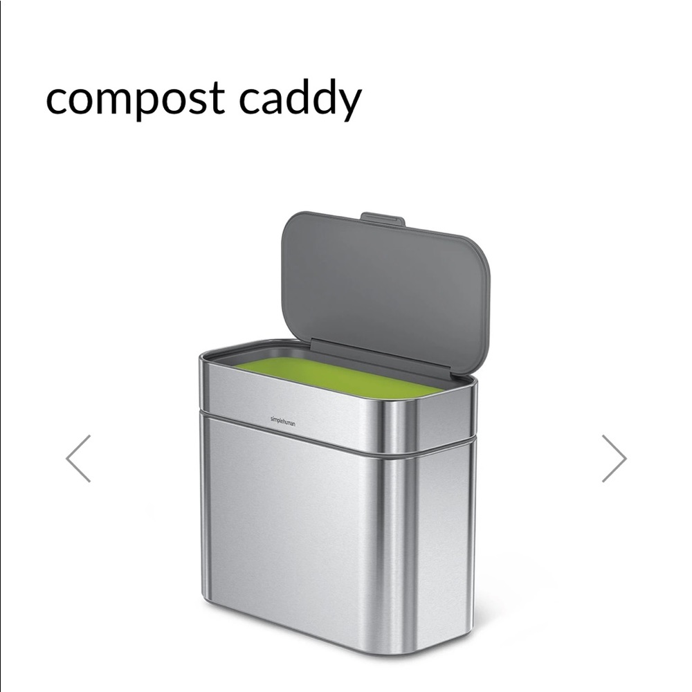 Simple Human Compost Caddy NEW in unopened box